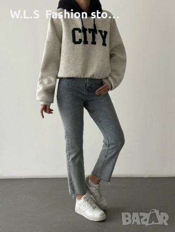 Дамска ватирана блуза, снимка 4 - Блузи с дълъг ръкав и пуловери - 52283042