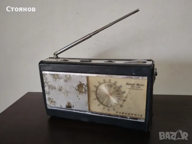 Panasonic Radar Matic RF-2000 auto-tuning transistor radio FM-AM Japan 1960г. , снимка 1