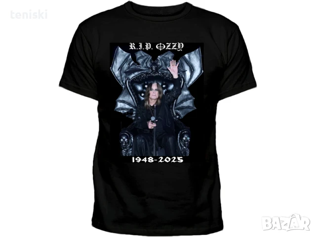 Рок Тениски Ozzy Osbourne 5 модела, снимка 3 - Тениски - 39808412