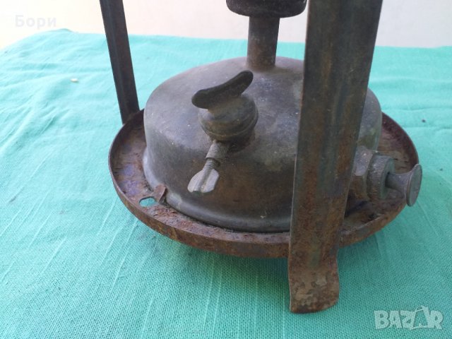 Стар немски бензинов котлон, снимка 3 - Антикварни и старинни предмети - 33551936