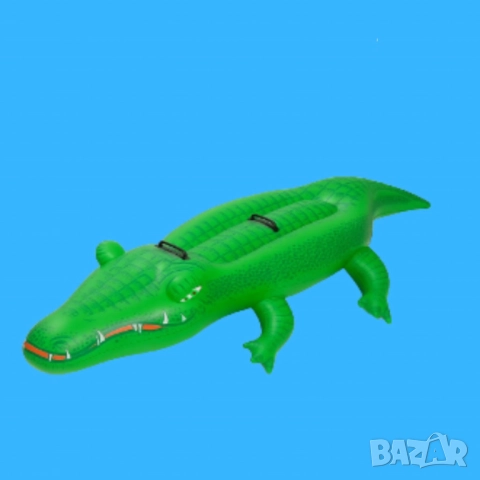 Надуваем дюшек във формата на крокодил, снимка 6 - Други стоки за дома - 52093875