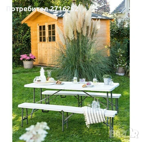 Пейки, маси и столове под наем за събития