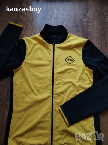 J.Lindeberg Men's Archie Mid Layer Jacket - страхотно мъжко горнище М, снимка 6 - Спортни дрехи, екипи - 52793425