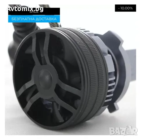 HB3/9005 LED xenon крушки, модел STN1 за 10-24V, 65W, Canbus 6000K, комплект, БЕЗПЛАТНА ДОСТАВКА, снимка 3 - Аксесоари и консумативи - 49674218