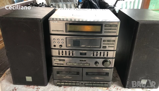 Sharp C500Z-сравнително доста голяма аудио система!, снимка 10 - Аудиосистеми - 50671213