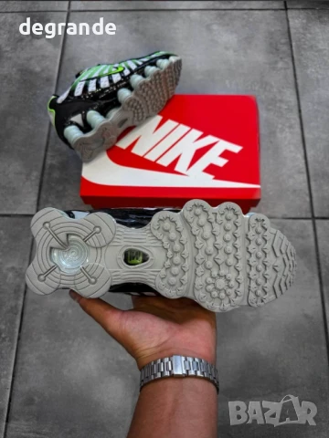 Мъжки обувки Nike Shox TL silver green, снимка 5 - Маратонки - 51292711