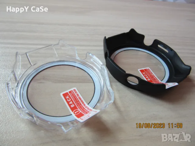 Huawei Watch Ultimate Black / Твърд удароустойчив кейс с протектор, снимка 9 - Смарт гривни - 42689763