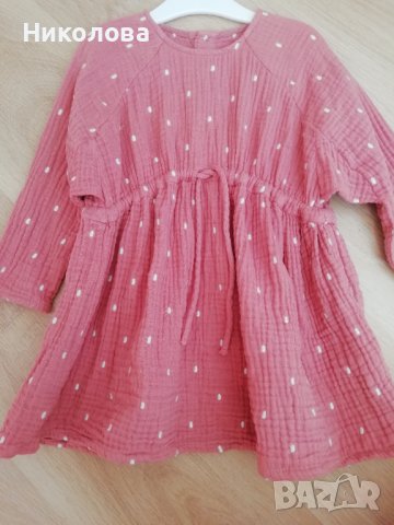 Детски рокли с дълъг ръкав , снимка 6 - Детски рокли и поли - 42563125