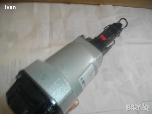 ПНЕВМАТИЧЕН ИНДУСТРИАЛЕН ТАКЕР ЗА ПИРОНИ РАЗМЕР 32-64мм 34 ГРАДУСА КАТО НОВ ГОЛЯМ С БЪРЗА СИСТЕМА, снимка 11 - Други инструменти - 48707902