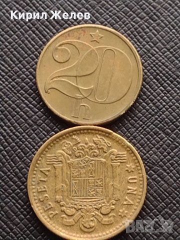 Лот монети от цял свят 10 броя БЕЛГИЯ ИСПАНИЯ АМЕРИКА ЗА КОЛЕКЦИЯ ДЕКОРАЦИЯ 30733, снимка 2 - Нумизматика и бонистика - 43394973