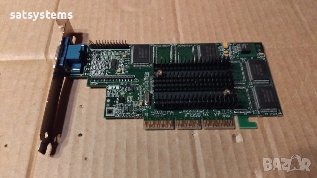Видео карта Matrox MGI G4+ MILA/16/CPQ 16MB AGP, снимка 5 - Видеокарти - 53421395