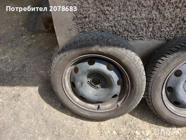 Джанти със зимни гуми 16 цола , снимка 2 - Гуми и джанти - 50745148