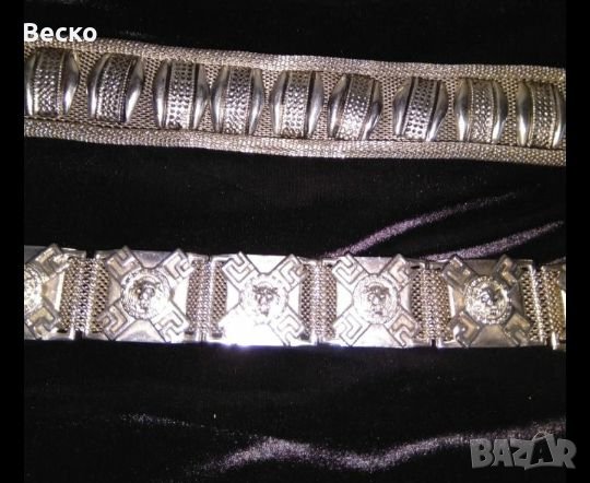 Два дамски, метални колана, снимка 2 - Колани - 26613098