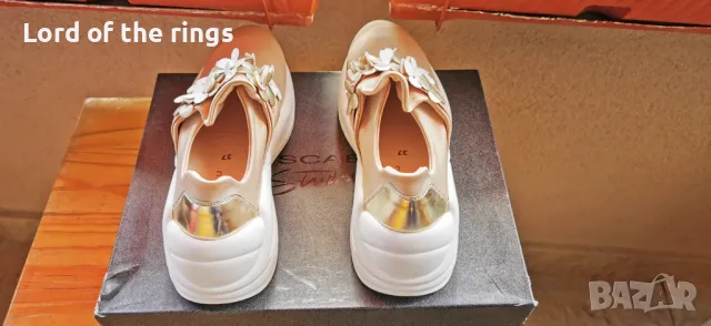 Оригинални дамски маратонки / сникърси TOSCA BLU STUDIO - 38 номер, снимка 4 - Маратонки - 49776369