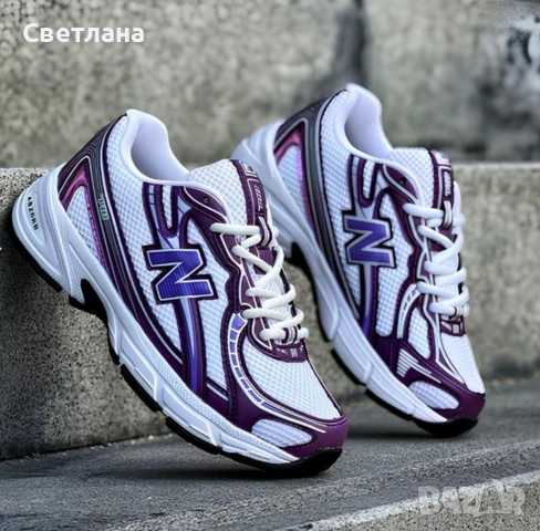 New Balance 530 White/Purple  36 37 38 39 40 