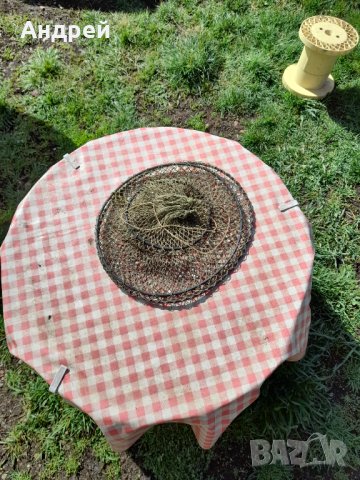 Стар рибарски живарник #2, снимка 3 - Други ценни предмети - 32477805