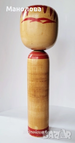 Голяма кукла Кокеши от семейство Ямагата-Сакунами-Кей, снимка 3 - Колекции - 51927945