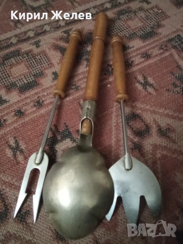 Стари кухненски прибори 3 броя 53736, снимка 3 - Прибори за хранене, готвене и сервиране - 53434900