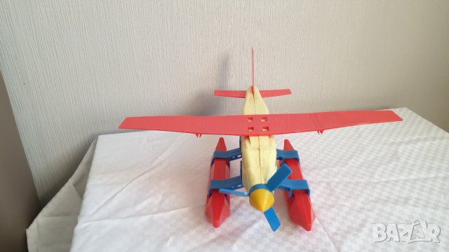 Детски пластмасов соц.самолет за сглобяване с трансформация, снимка 3 - Колекции - 43078446