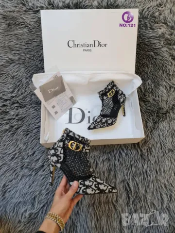 дамски летни  боти на ток и чанта christian dior , снимка 2 - Чанти - 48619029