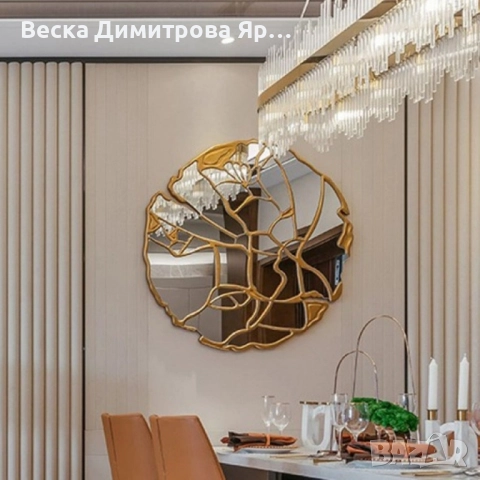 Дизайнерско луксозно огледало, снимка 6 - Декорация за дома - 52561918