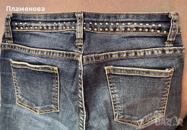 Дамски дънки с капси - 26 / S, снимка 6 - Дънки - 49501348