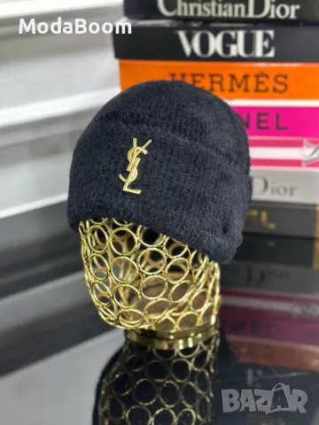 YSL дамски зимни шапки Yves Saint Laurent , снимка 6 - Шапки - 48250869
