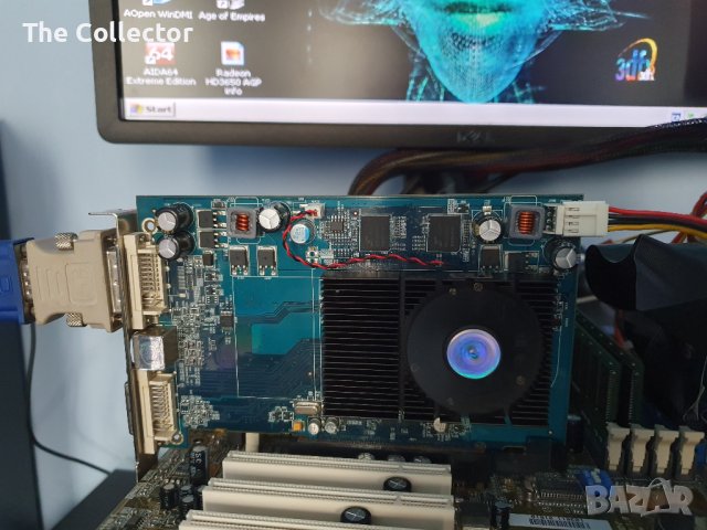 Sapphire Radeon HD3650 AGP, снимка 7 - Видеокарти - 39090085