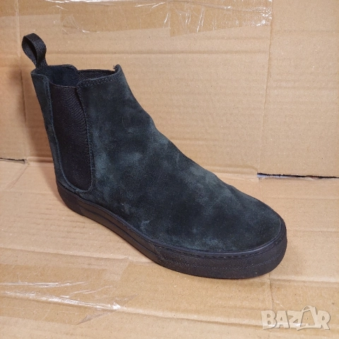 FRAU Ежедневни велурени боти Челси номер 38 , снимка 8 - Дамски боти - 48591349