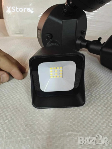 24W LED лампа с датчик за движение – 2000 lm и IP защита за всякакви условия, снимка 5 - Лампи за стена - 51787303