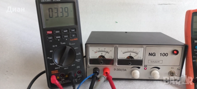 Лабораторно захранване NG 100, снимка 5 - Друга електроника - 52848335