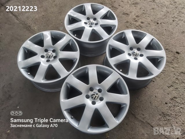 4 броя алуминиеви джанти за Vw 17, снимка 3 - Гуми и джанти - 25497065