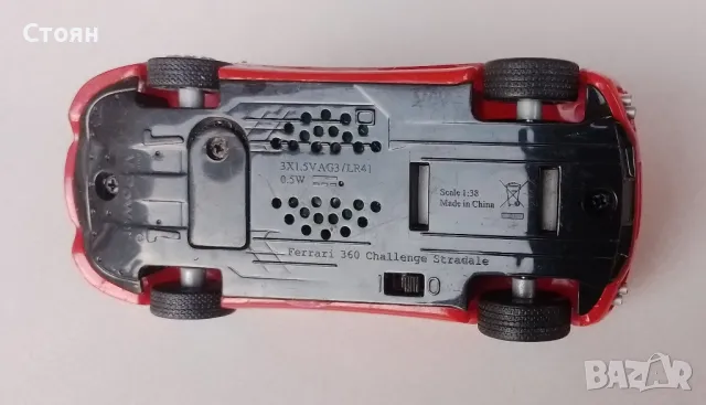 Ferrari 360 Challenge Stradale, мащаб 1/38, снимка 10 - Колекции - 48932052