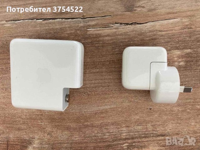 Оригинално Зарядно за MacBook, APPLE 220v Charger USB-C A1719 87w, Бял