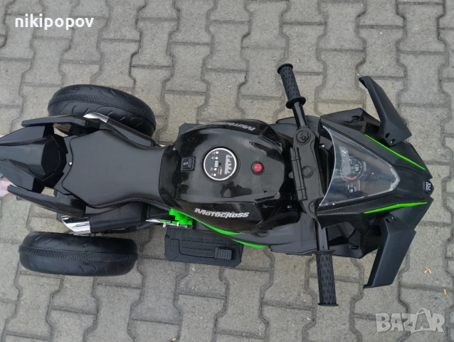 KAWASAKI акумулаторен мотор NINJA черен, снимка 7 - Детски велосипеди, триколки и коли - 53569680