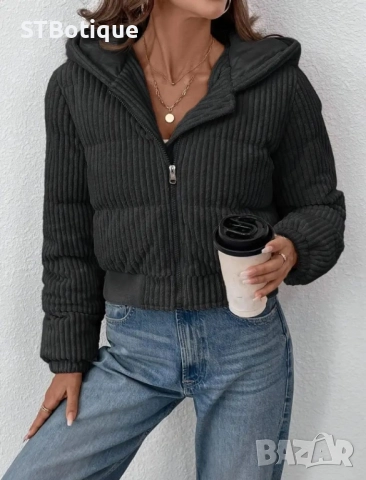 🌸 Елегантно Дамско Яке с Качулка – STBoutique 🌸, снимка 6 - Якета - 51935638