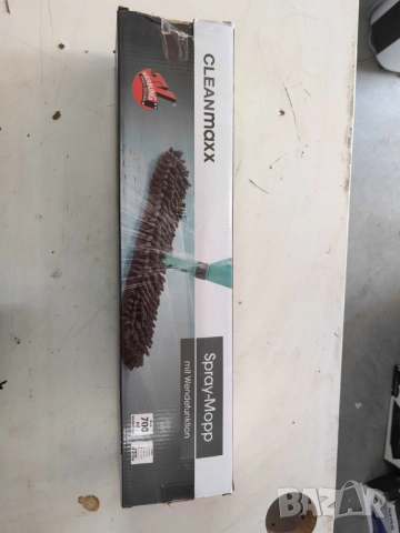 Спрей моп CLEANmaxx със сменяема кърпа и телескопична дръжка – чист под без кофа и без навеждане, снимка 6 - Мопове, кофи, четки и метли - 51973147