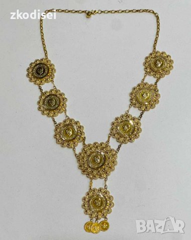 Златно колие 19,79гр. 60см. 14кр. проба:585 модел:16102-3, снимка 2 - Колиета, медальони, синджири - 40328586