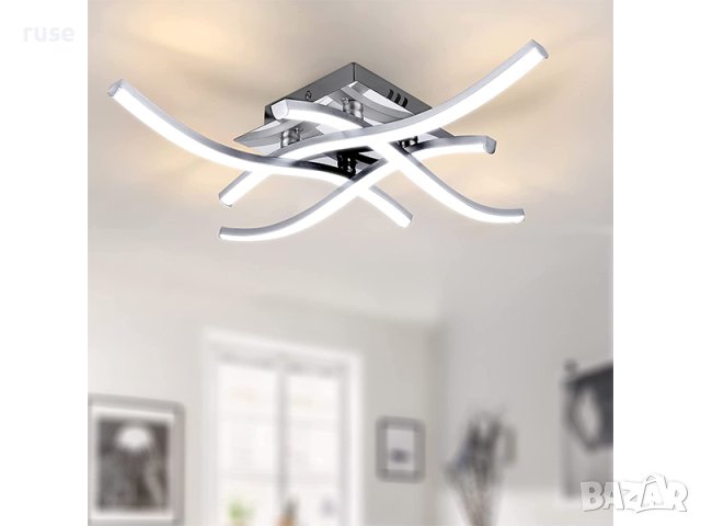 НОВИ! LED полилей таванна лампа 2600Im 3000К IP20