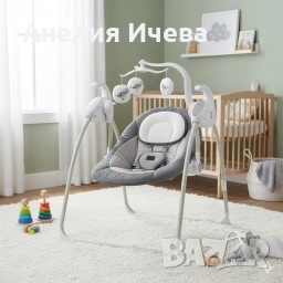 Електрическа люлка за бебе Zizito Hana , снимка 2 - Детски люлки - 51909559