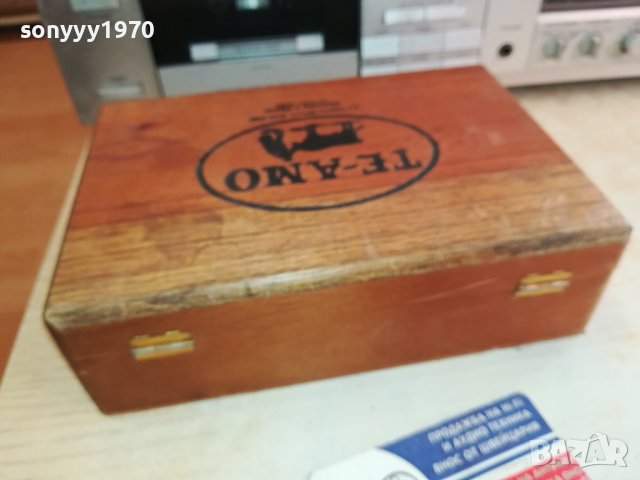 TE-AMO HECHOS A MANO-MEXICO-ДЪРВЕНА КУТИЯ ЗА ПУРИ 1112231150, снимка 6 - Антикварни и старинни предмети - 43361501