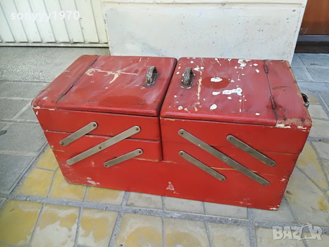 дървен сандък за инструменти 2205211736, снимка 10 - Други инструменти - 32965564