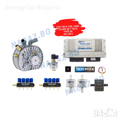 Газов инжекцион 4cyl. LPG TECH-324OBD/gazov injekcion LPG TECH-326/328, снимка 6 - Аксесоари и консумативи - 35848718