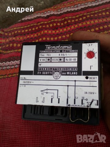 Стар Терморегулатор Termotronic, снимка 5 - Антикварни и старинни предмети - 27299914