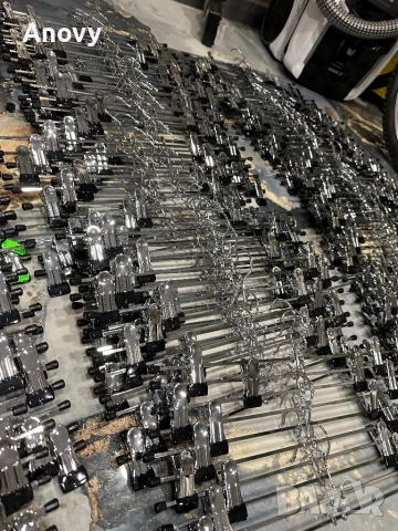 Метални закачалки 690 броя по 0,60 стотинки, снимка 5 - Оборудване за магазин - 52453471