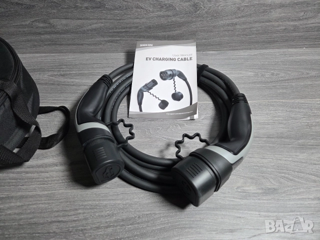 ПРОМО ! SIEKON 11 kW Type 2 to Type 2 кабел за зареждане на коли !, снимка 4 - Аксесоари и консумативи - 52630102