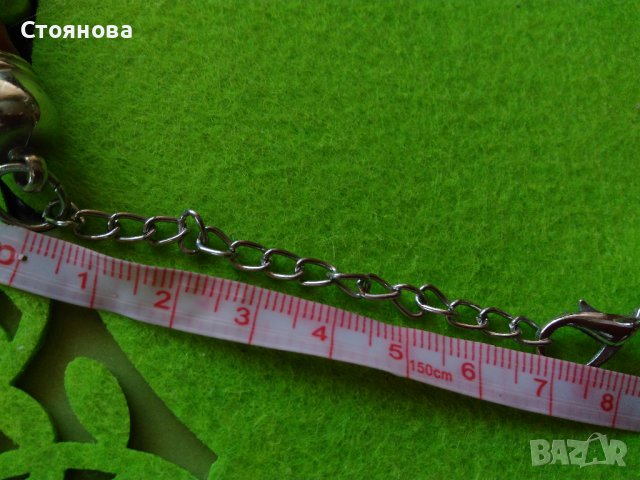 Дамско колие с цвете, снимка 5 - Колиета, медальони, синджири - 38461592