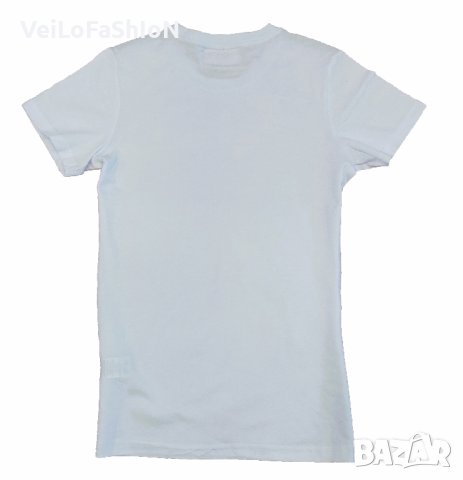 Нова дамска тениска в бял цвят , снимка 3 - Тениски - 43831401