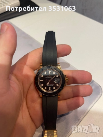 2 броя часовници тип Rolex – Submariner + Datejust (реплики), снимка 6 - Мъжки - 52804130