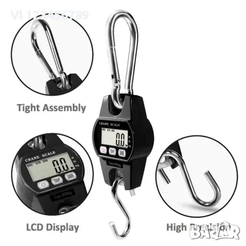 Кранова везна 300 /0,1 кг, снимка 5 - Други инструменти - 51533073